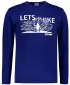 Muški sweatshirt ALTISPORT ALM190406 PONOĆNO PLAVA
