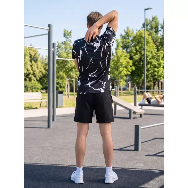  Muška premium funkcionalna majica ALTISPORT VOJ/ALM052TR01 CRNA 