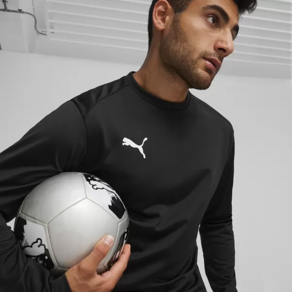  Muška dukserica PUMA TEAMGOAL TRAINING SWEAT 658649_03 PUMA CRNO/BIJELO/TAMNO SIVO 