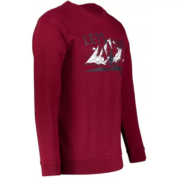  Muški sweatshirt ALTISPORT ALM190406 GRANAT 