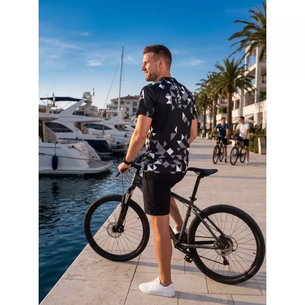  Muška premium funkcionalna majica ALTISPORT VOJ/ALM108TR01 CRNA 
