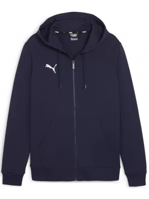 Muška dukserica PUMA TEAMGOAL CASUALS HOODED JACK 658595_06 PUMA MORNARICA/PUMA BIJELA