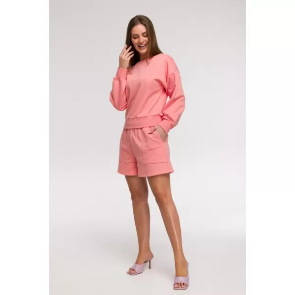  Ženski sweatshirt BEWEAR B293 KORALJNI 