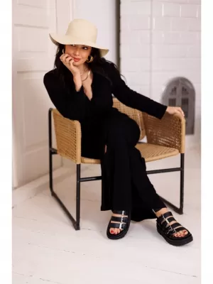 Haljina BEWEAR B285 CRNA