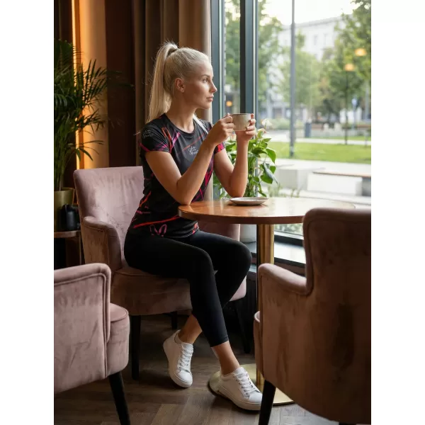  Ženska premium funkcionalna majica ALTISPORT VOJ/ALW082TR01 CRNA 