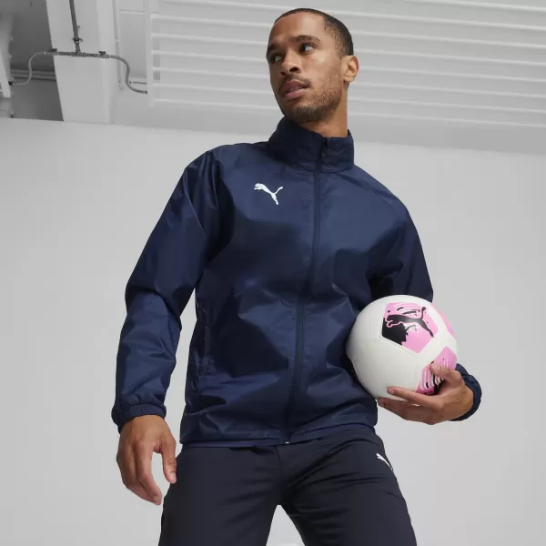  Jakna PUMA TEAMGOAL ALL WEATHER JACKET 659038_06 PUMA MORNARICA/PUMA BIJELA 