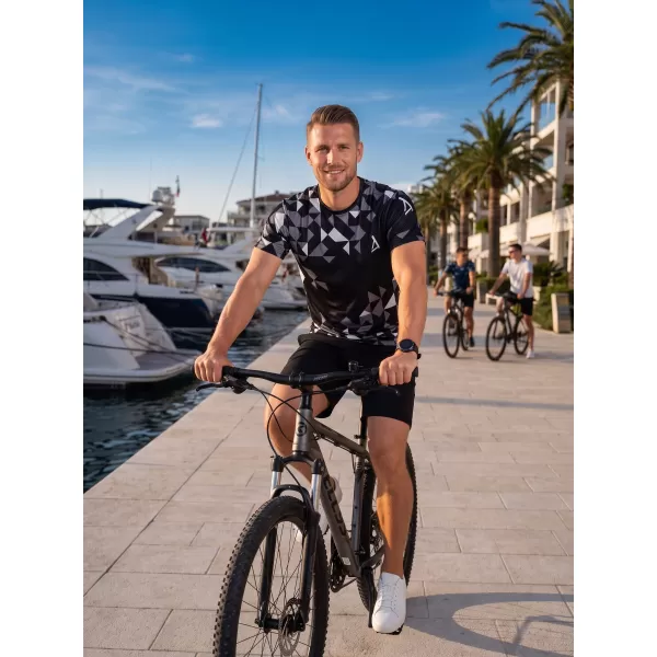  Muška premium funkcionalna majica ALTISPORT VOJ/ALM108TR01 CRNA 