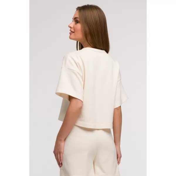  Ženski sweatshirt BEWEAR B294 VANILIJA 