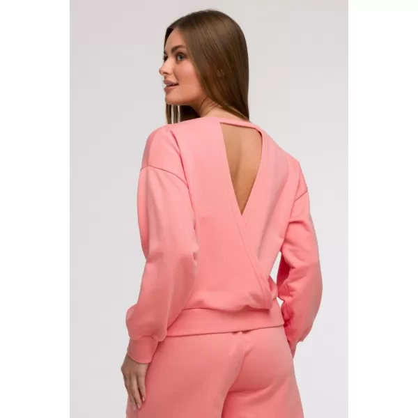  Ženski sweatshirt BEWEAR B293 KORALJNI 