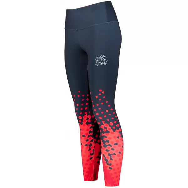  Ženske premium tajice ALTISPORT VOJ/ALW109LEG01 CRVENO-CRNA 
