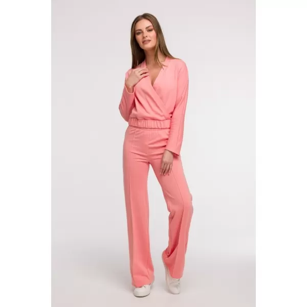  Ženski sweatshirt BEWEAR B292 KORALJNI 