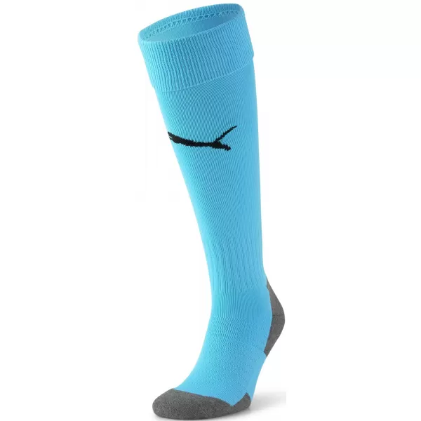  Nogometne čarape PUMA TEAM LIGA SOCKS CORE 703441_40 BLUE ATOLL/ PLAVI ATOL/PUMA CRNA 