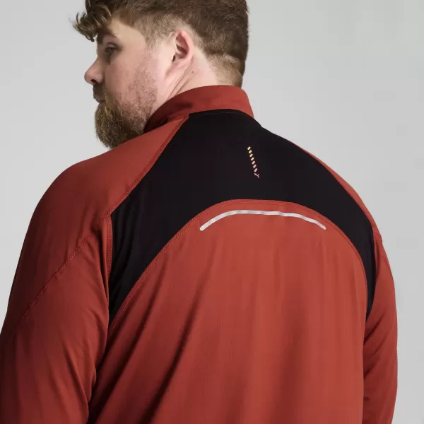  Košulja PUMA RUN CLOUDSPUN 1/4 ZIP 525781_63 MARS RED 