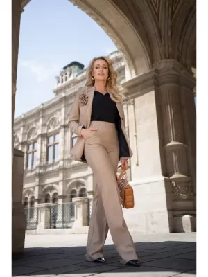Ženske hlače STYLOVE S371 BEŽ