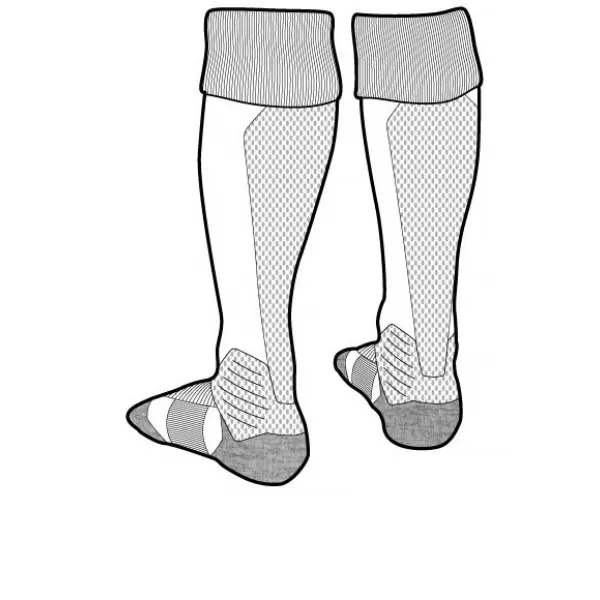  Nogometne čarape PUMA TEAM LIGA SOCKS 703438_04 PUMA BIJELA/PUMA CRNA 