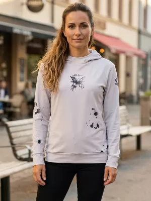 Ženska vrhunska funkcionalna majica ALTISPORT VOJ/ALW077MI01 SIVKASTO CRNA