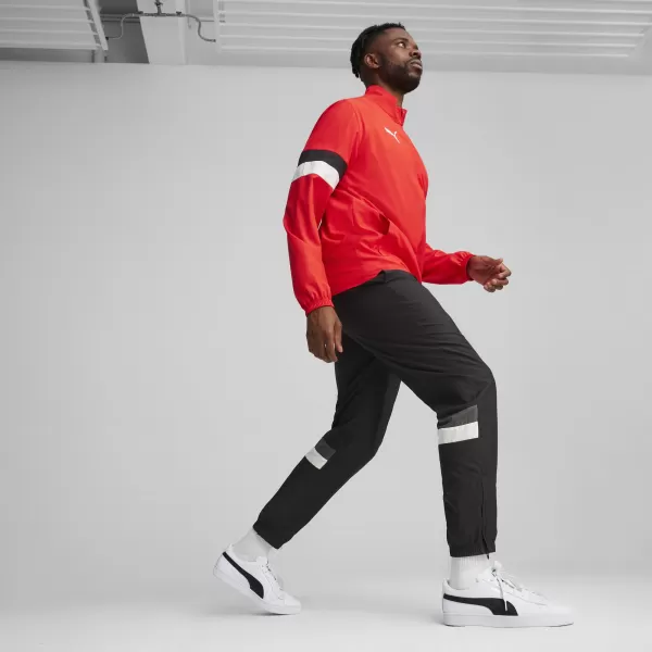  Tracksuit PUMA TEAMRISE WVN TRACKSUIT 659036_01 PUMA RED 