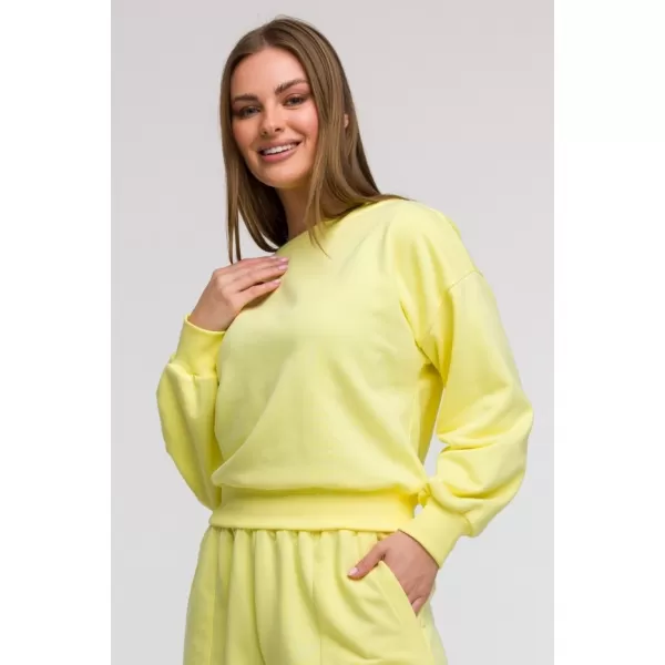  Ženski sweatshirt BEWEAR B293 LIMUN 