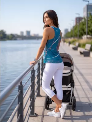 Ženska premium funkcionalna majica bez rukava ALTISPORT VOJ/ALW082TIL01 KEROZIN