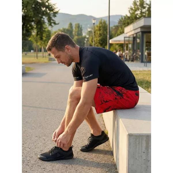  Muške premium funkcionalne kratke hlače ALTISPORT VOJ/ALM071KRA01 CRVENA 