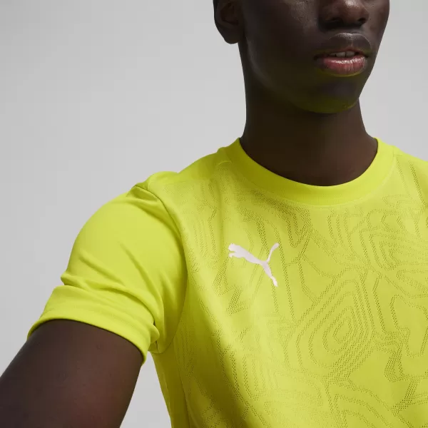  Muška funkcionalna košulja PUMA TEAMFINAL TRAINING JERSEY 658557_30 ELECTRIC LIME/ ELEKTRIČNA VAPNA/PUMA SREBRO 