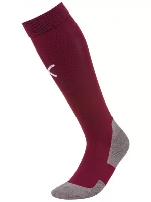 Nogometne čarape PUMA TEAM LIGA SOCKS CORE 703441_09 CORDOVAN/ CORDOVAN/PUMA WHITE