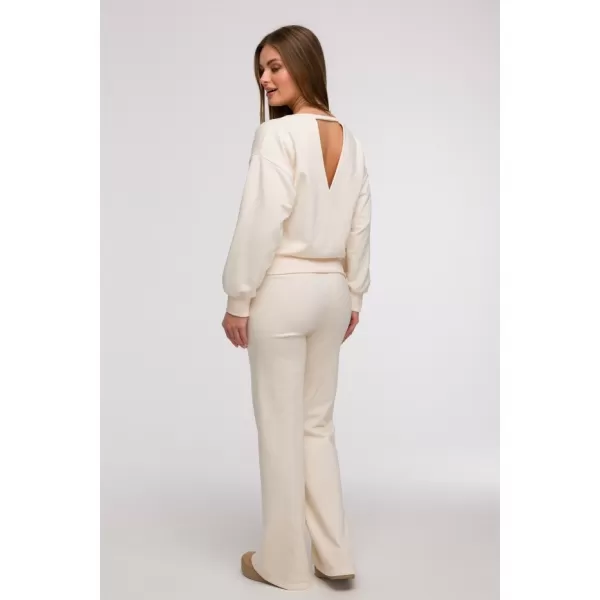  Ženski sweatshirt BEWEAR B293 VANILIJA 