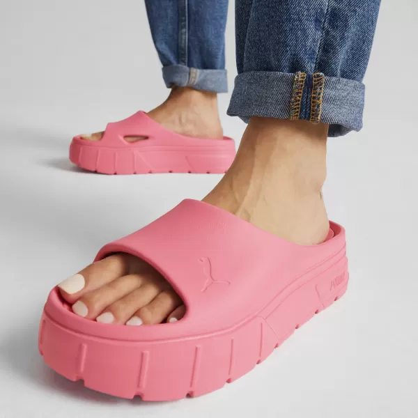  Ženske sandale PUMA MAYZE STACK INJEX WNS 389454_08 BRZA RUŽIČASTA 