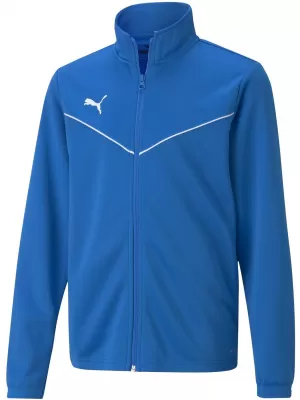 Jakna PUMA TEAMRISE TRG POLY JACKET JR 657393_02 ELEKTRIČNA PLAVA LIMUNADA