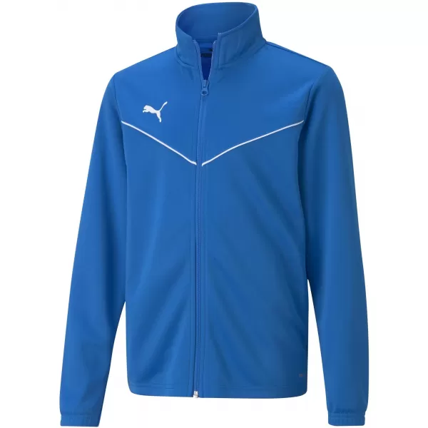  Jakna PUMA TEAMRISE TRG POLY JACKET JR 657393_02 ELEKTRIČNA PLAVA LIMUNADA 