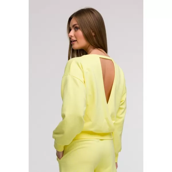  Ženski sweatshirt BEWEAR B293 LIMUN 