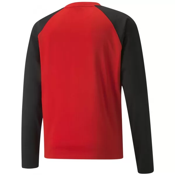  Muška dukserica PUMA TEAMLIGA TRAINING SWEAT 657238_01 PUMA CRVENA/PUMA CRNA 