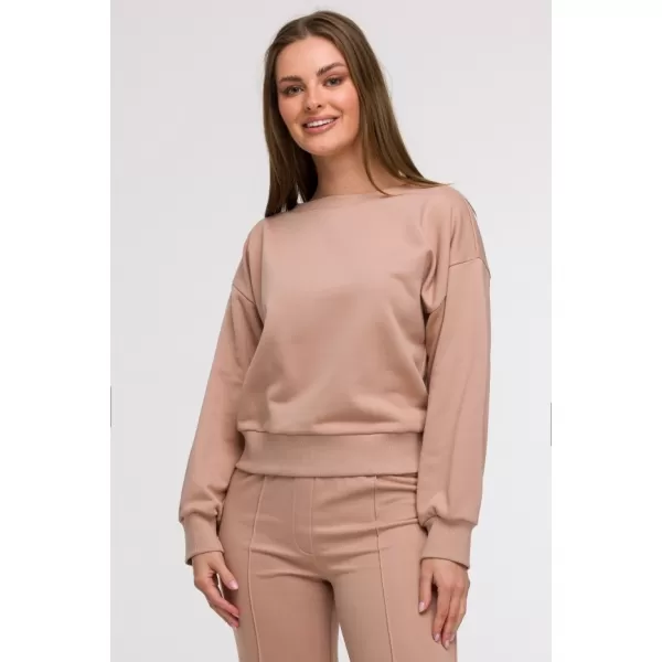  Ženski sweatshirt BEWEAR B293 MOKA 