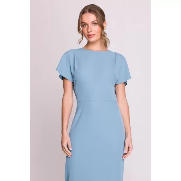  Haljina STYLOVE S398 NEBESKO PLAVO 