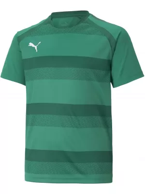 T -majica PUMA TEAMVISION JERSEY JR 704928_05 PEPPERGREEN/POWERGREEN/WHITE