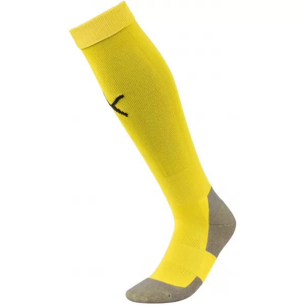  Nogometne čarape PUMA TEAM LIGA SOCKS CORE 703441_07 CYBER YELLOW/ CYBER ​​ŽUTA/PUMA CRNA 