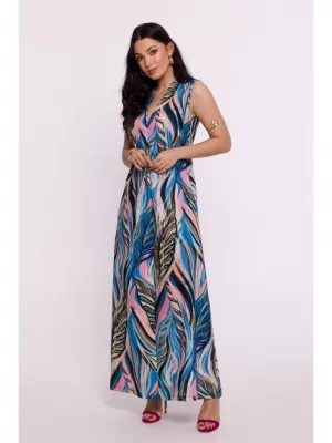 Haljina BEWEAR B283 PLAVA