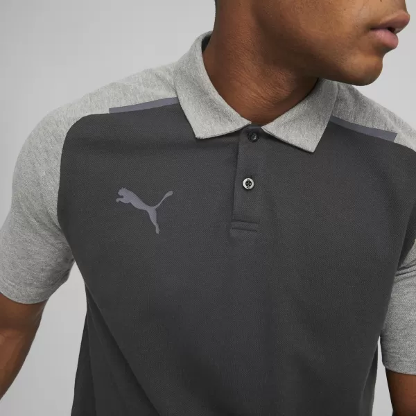  Muška marka s ovratnikom PUMA TEAMCUP CASUALS POLO 657991_03 PUMA CRNA 