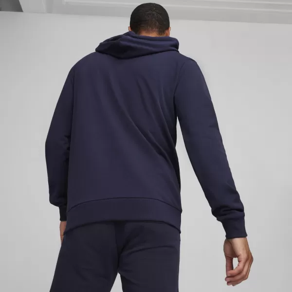  Muška dukserica PUMA TEAMGOAL CASUALS HOODED JACK 658595_06 PUMA MORNARICA/PUMA BIJELA 