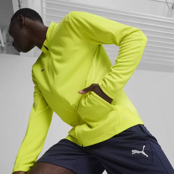  Jakna PUMA TEAMFINAL TRAINING JACKET 658554_30 ELECTRIC LIME/ ELEKTRIČNA VAPNA/PUMA SREBRO 