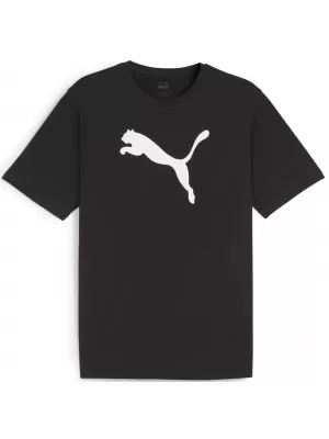 Košulja PUMA TEAMRISE LOGO JERSEY COTTON 658705_03 PUMA CRNA/PUMA BIJELA