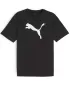 Košulja PUMA TEAMRISE LOGO JERSEY COTTON 658705_03 PUMA CRNA/PUMA BIJELA