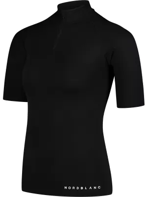 Ženska majica kratkih rukava NORDBLANC PEBBLE NBSLF8092 CRNA