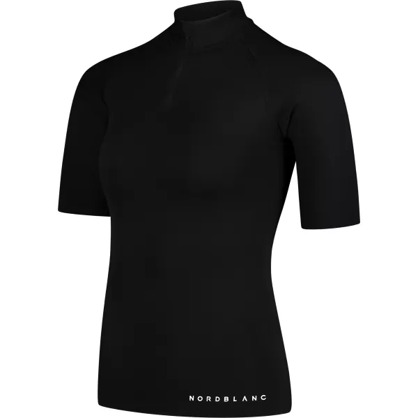  Ženska majica kratkih rukava NORDBLANC PEBBLE NBSLF8092 CRNA 