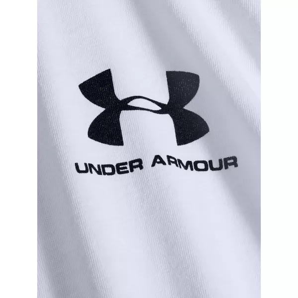  Muška majica kratkih rukava UNDER ARMOUR SPORTSTYLE LEFT CHEST LS 1329585-100 BIJELA 