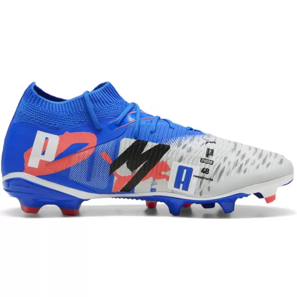  Čizme PUMA FUTURE 8 MATCH FOREVER FG/AG 108423_01 BIJELA/PLAVA/SIVA/CRNA/CRVENA 