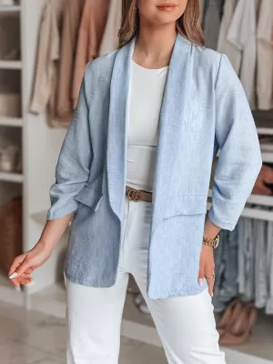 Ženska jakna DSTREET SOFT LOVE PY0132 PLAVI