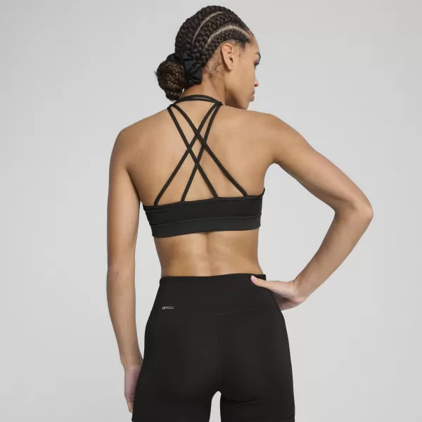  Gospin grudnjak PUMA MOVE STRAPPY BRA 526224_51 PUMA CRNA/PUMA BIJELA 
