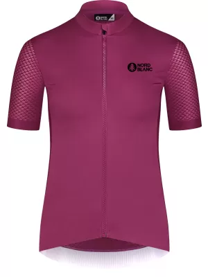 Ženski biciklistički dres NORDBLANC MILE NBSLF8216 LJUBIČASTA