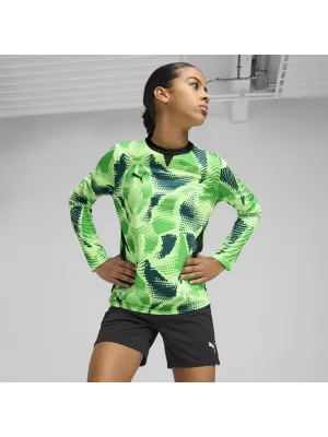 Dječji dres PUMA TEAMTARGET GK LS JERSEY JR 706521_20 FIZZY LIME / FIZZY VAPNO / PUMA CRNA